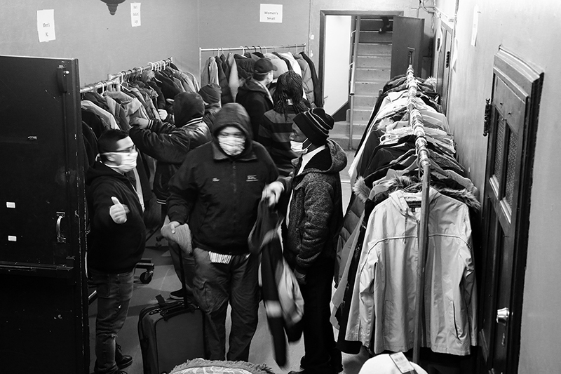 St Luke's Soup Kitchen : Feeding the Needy : Homeless : Street Life : New York : Personal Photo Projects :  Richard Moore Photography : Photographer : 